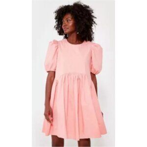 Tuckernuck Hyacinth House Coral Allie Cotton Mini Dress NEW NWT Small
